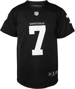 เสื้อฟุตบอลแขนสั้นสำหรับเด็กชาย ซานฟรานซิสโก 49 เออร์ส แบบพิมพ์ลายซับลิเมชั่น ปรับแต่งได้ ผลิตจากโพลีเอสเตอร์ ระบายอากาศได้ดี และป้องกันแบคทีเรีย - Product Image 2