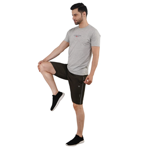 Pantalones Cortos Deportivos Color Oliva para Hombre, Tejido Ligero y Transpirable para Entrenamiento, Gimnasio, Correr y Actividades al Aire Libre - Product Image 4