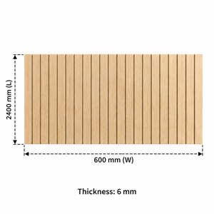 Panel de Pared Flexible, Decoración de Paredes Interiores, Paneles Decorativos, Diseños Personalizados, Panel de Pared Flexible de Madera de Fábrica OEM - Product Image 2