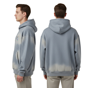 เสื้อฮู้ดปักลายสำหรับฤดูหนาวแบบยูนิเซ็กซ์ สำหรับผู้ชาย ผู้หญิง และวัยรุ่น ไซส์พลัส - ขายส่งจากโรงงานโดยตรง - Product Image 3