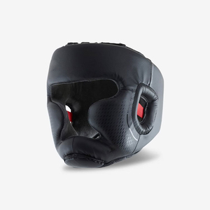 High Quality Custom Leather & PU Boxing <b>Head</b> Guard-Breathable Lightweight Durable Face Protector for Boxing <b>Training</b> - Product Image 5