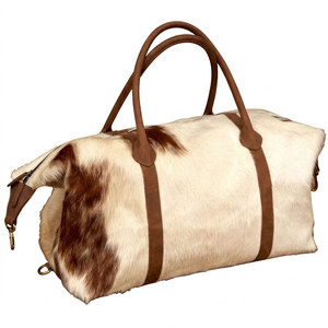 Customized Design PU Hair on Leather <b>Bags</b> New Arrival Zipper Closure Eco-Friendly Lightweight Unisex Best Selling - Product Image 1