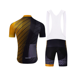 Vêtements de cyclisme pour équipes professionnelles populaires, uniformes de VTT avec logo imprimé. - Product Image 2