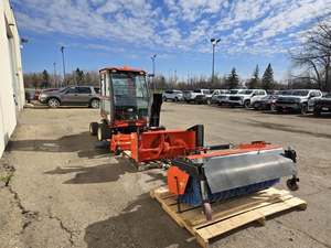 Powerful Kubota Tractor With Snow Blower Farm Grade <b>Machine</b> Built <b>For</b> Deep Snow Clearing Heavy Workload - Product Image 1