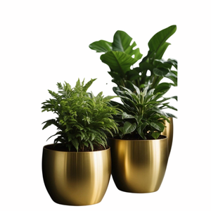 Pot de fleurs en cuivre martelé, style rustique, pour plantes d'intérieur, design sculpté à la main, durable, fait main, pour jardin - Product Image 5