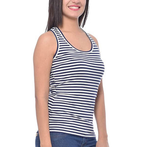 Camiseta sin mangas informal para mujer, de algodón, ligera, cómoda, transpirable, para verano. - Product Image 3