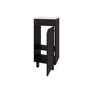 Mobile Bagno Integrato in Wengue con Lavabo e Rubinetto - Collezione Premium - Product Image 4