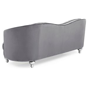 Divano per Soggiorno Glory Furniture Jewel G755 S Grigio - Product Image 3