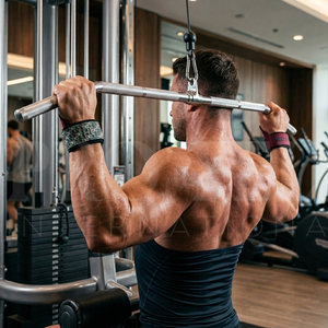 Équipement de fitness et vêtements d'entraînement : Sangles de musculation de haute qualité en coton pour le soutien des poignets, idéales pour la musculation, le soulevé de terre et la force athlétique. - Product Image 4
