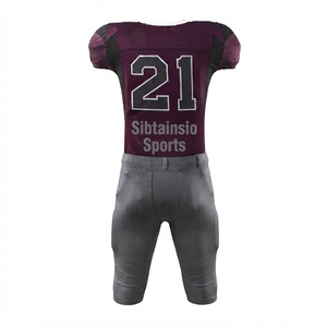 Ensemble d'uniformes sportifs sur mesure unisexe pour le football américain, pour adultes et enfants, taille plus, design respirant - Product Image 6