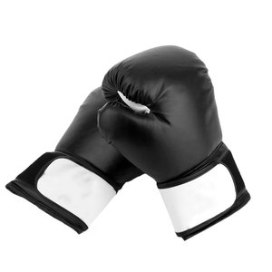 Multiple Sizes (10oz-16oz) Faux Leather Professional Adult Boxing Gloves Sanda Hand Grips Men Women Durable Adjustable Strap - Product Image 2