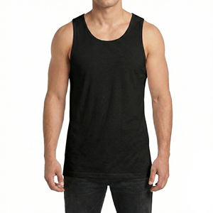 OEM Men's Custom Muscle Fit Tank Top Sleeveless <b>Vest</b> Wholesale Sublimation Printing Breathable Gym Training Sportswear Tank Tops - Product Image 1