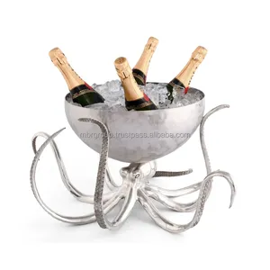 Bạch tuộc nhôm Xô đá <span class=keywords><strong>2025</strong></span> bán buôn công cụ thanh biểu tượng tùy chỉnh <span class=keywords><strong>Ice</strong></span> Cooler xô rượu sâm banh & bia lớn Xô đá - Product Image 2
