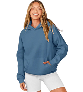 Sweat à capuche respirant en molleton pour femme, 100 % coton, streetwear d'extérieur, logo de marque personnalisé, manches longues, imprimé, automne/hiver/été - Product Image 6