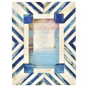 Marco de Fotos Cuadrado de Madera y Nácar Negro Hecho a Mano, Diseño Moderno y Rústico, Ligero y de Alta Calidad, Decoración para el Hogar, Estilo Artesanal de Delhi - Product Image 6