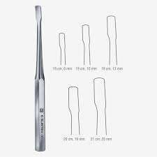 เครื่องมือผ่าตัดกระดูกแบบมืออาชีพ ทำจากเหล็กกล้าไร้สนิม สำหรับยกกระดูกอ่อน ใช้สำหรับการวินิจฉัยทางการแพทย์ คุณภาพพรีเมียม ใช้ซ้ำได้ - Product Image 6