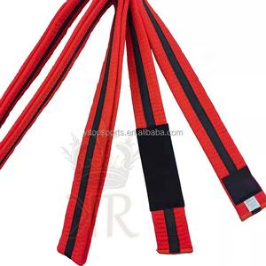Cinturón BJJ de Color personalizado cinturón de artes marciales BJJ Jiu-Jitsu CINTURÓN DE Judo niños hombres y mujeres para competición de entrenamiento hecho en Pakistán - Product Image 5
