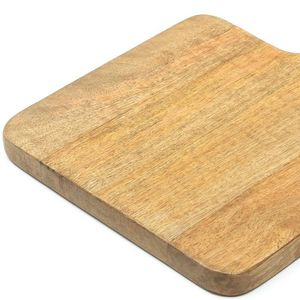 Tagliere in Legno Fatto a Mano 18x9 / Vassoio per Formaggi, Utensili Funzionali per Formaggi - Product Image 4