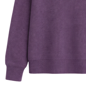 Chaqueta de Punto con Cierre para Mujer, Textura Acanalada Suave, Manga Larga, Cuello de Solapa, Estilo Informal, Ligera, para Uso Diario - Product Image 6