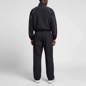 Conjunto de chándal cortavientos personalizado de nailon con cremallera para hombre y pantalones cortavientos para entrenamiento. - Product Image 5