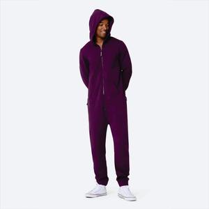 High Quality <b>Man</b> <b>Onesie</b> Soft Fleece Hooded Pajama Jumpsuit Winter Sleepwear <b>Man</b> <b>Onesie</b> Casual Lounge Full Body Warm Adult Wholes - Product Image 2