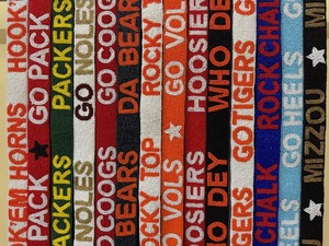 สายกระเป๋าปักลูกปัดโลโก้แบบกำหนดเองสำหรับกระเป๋าถือแฟชั่น กระเป๋าโท้ท และกระเป๋าถือ อุปกรณ์และอะไหล่กระเป๋า สายกระเป๋าประดับลูกปัด - Product Image 4