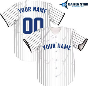 Custom Baseball Uniform Jersey Lightweight Moisture Wicking Team Sports Shirt - Product Image 5
