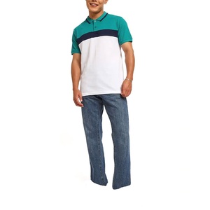 Polo unisexe de qualité supérieure, prêt à expédier, vente en gros, personnalisable pour entreprise, 100% coton, sport, rouge uni avec motif uni - Product Image 2