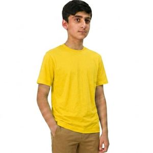 Camiseta de Manga Corta para Niños, Personalizada, 100% Algodón Tejido, Transpirable y Ecológica, para Impresión - Product Image 1