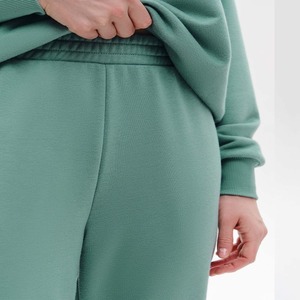 Pantalones Deportivos de Doble Cintura para Mujer, Pantalones Anchos de Estilo Jogger, Venta al Por Mayor Personalizada - Product Image 6
