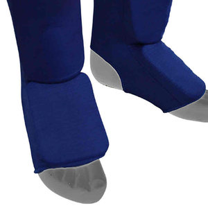 Protections de tibia légères en PU pour le kickboxing, le karaté, la boxe et le MMA - Protection complète pour adultes à prix raisonnable - Product Image 3
