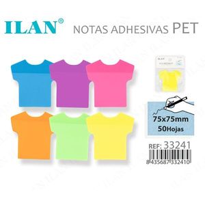 Ilan Foglietti Adesivi PET 75x75mm Formato T-Shirt 50 Fogli - Product Image 3
