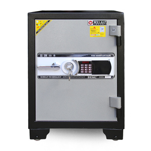 Cajas de seguridad antirrobo LX780, LED larga negra - Product Image 1