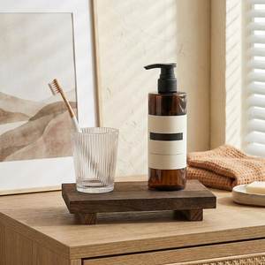 Custom Wooden Bathroom Storage Tray | Bathroom Use Tray Rectangular Storage Tray | Bathroom Decoration Soap, Dispenser By UO - Product Image 2