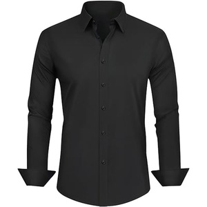 Men's Check Pattern Woven <b>Shirt</b> Long Sleeve Button Front Casual Plaid <b>Shirt</b> for Everyday and Outdoor Wear - Product Image 3