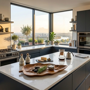 Petit bol de service en bois de teck massif de qualité alimentaire, plateau en bois naturel fait main, accessoire de cuisine, ensemble de présentation pour articles quotidiens - Product Image 4