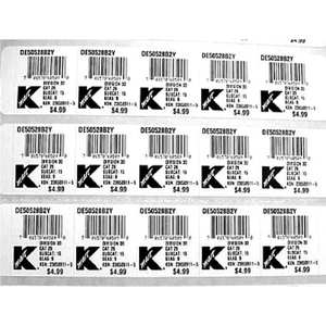 Autocollants d'emballage avec code-barres personnalisés, étiquettes de produits en gros, impression de codes-barres autocollants pour les entreprises de vente au détail - Product Image 4