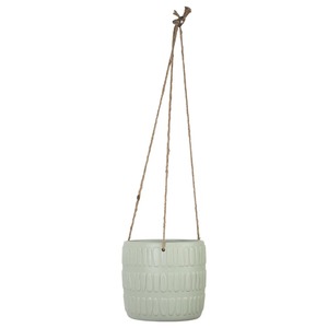 Plateau suspendu en bois de style rustique avec chaînes métalliques pour plantes d'intérieur et d'extérieur, présentoir de verdure - Product Image 6