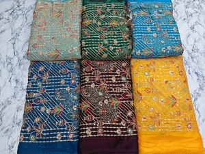 Tela Bordada para Vestidos con Diseños Elegantes, Pedidos Personalizados, Venta al Por Mayor, Exportación OEM, Suministro a Todo el Mundo - Product Image 5