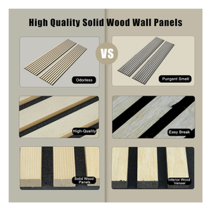 Panneaux acoustiques flexibles insonorisants en fibre de polyester PET à 100 %, pour usage domestique, plafond incurvé, décoration murale, meubles, appartements, MDF - Product Image 1