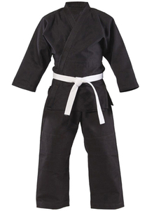 Unisex <b>Blue</b> Karate Gi Set 100% Cotton Durable Martial Arts Wear for Adults Regular Fit - Product Image 5