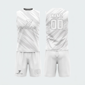 Uniforme de Fútbol 7v7 Personalizado al por Mayor con Logotipo, Sin Mangas, Unisex, Corte Regular, Sublimado, Ropa de Fútbol 7 en 7 de Alta Calidad - Product Image 1