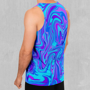 เสื้อกล้ามแห้งเร็วแบบกำหนดเอง พิมพ์ลายแบบ Dye Sublimation ทั้งตัว เสื้อกล้ามผู้ชายสำหรับฤดูร้อน ฟิตเนส ยิม เสื้อกล้ามออกกำลังกายสำหรับผู้ชาย เสื้อกล้ามฟิตเนส - Product Image 2