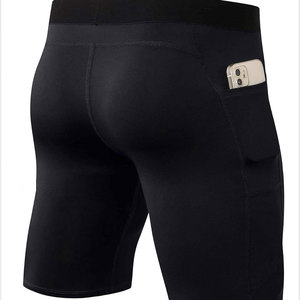 Shorts de sport à séchage rapide pour hommes, shorts de course à pied, yoga, compression, gym, entraînement, fitness, spandex - Product Image 2