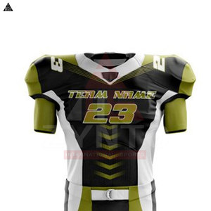 ชุดยูนิฟอร์มอเมริกันฟุตบอลแบบสั่งทำพิเศษ พิมพ์ลายโลโก้ด้วยเทคนิค Sublimation  จำนวนสั่งขั้นต่ำน้อย ขายส่งชุดกีฬาอเมริกันฟุตบอลแบบสั่งทำพิเศษ - Product Image 6