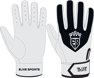 Guantes de Bateo de Softbol Unisex 2025, Estilo Nuevo, Profesionales, Digitales, de Cuero, Cómodos, con Cierre de Gancho y Bucle, Ligeros y Transpirables - Product Image 2