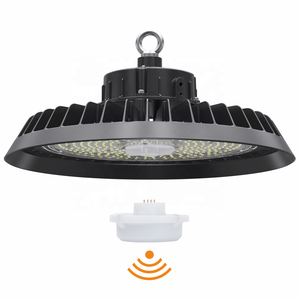 Ip65 Dome Industrial Wireless Ble Smart Dimmable Motion Sensor Ufo Led Outdoor High Bay Light for Warehouse Ugr22