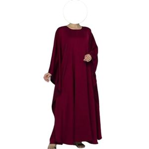 Ropa para Mujeres Musulmanas Islámicas de Oriente Medio, Precio Económico, Moda de Color Puro, Holgada, Talla Grande, Ropa Turca para Mujeres Musulmanas - Product Image 2