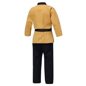 Uniforme de Karate de Algodón Lavado Elástico y Duradero de Alta Calidad, Conjunto Transpirable para Entrenamiento Profesional, Precio al por Mayor - Product Image 2