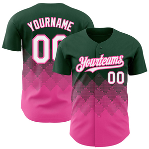 เสื้อเบสบอลแบบใหม่ ปักลายปักโลโก้ OEM ผ้าโพลีเอสเตอร์ผสมสแปนเด็กซ์ 100%  สามารถปรับแต่งลวดลายและโลโก้ได้ - Product Image 1